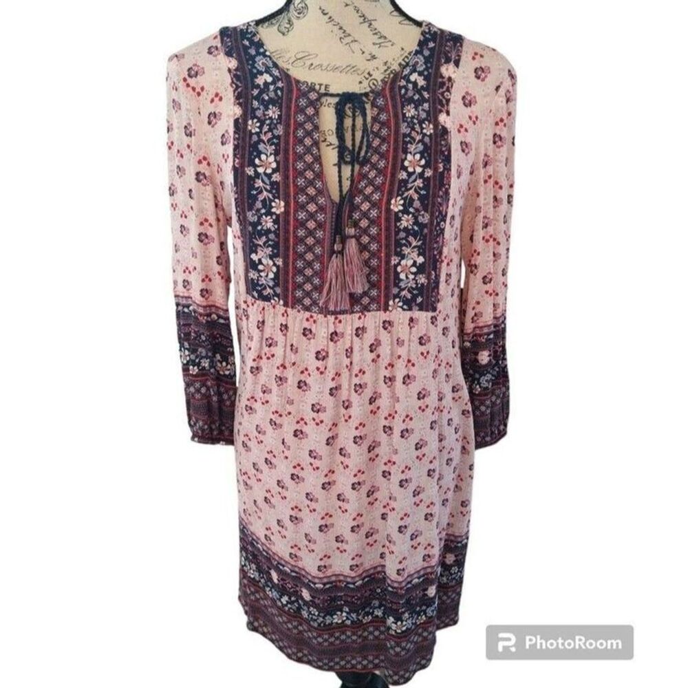 Knox rose long sleeve dress Xs bohemian Cottage Core Casual Floral